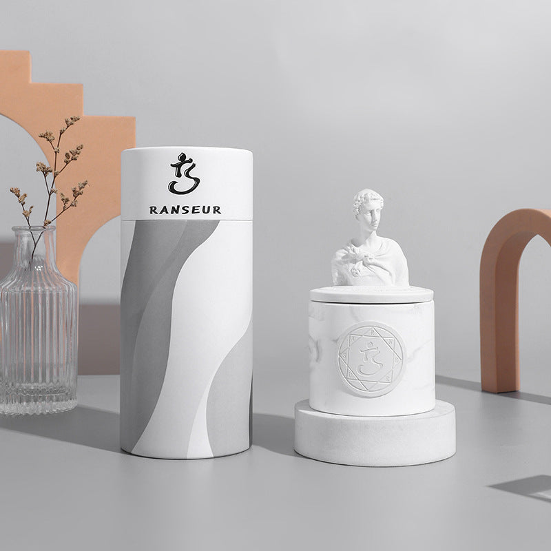 Decorative Sculptural Candle for Elegant Home Ambiance