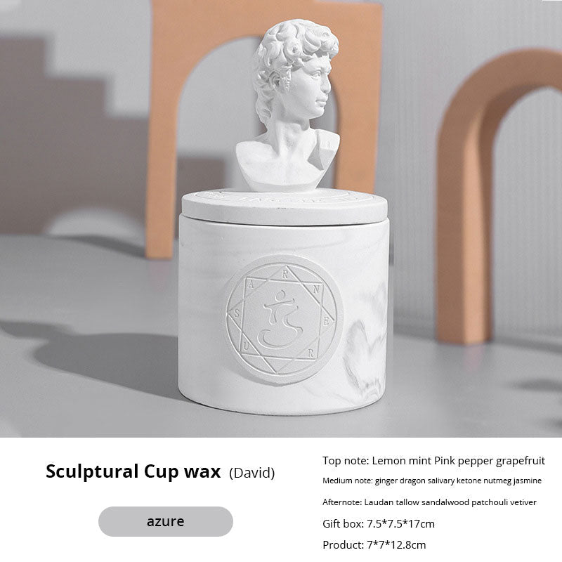 Decorative Sculptural Candle for Elegant Home Ambiance