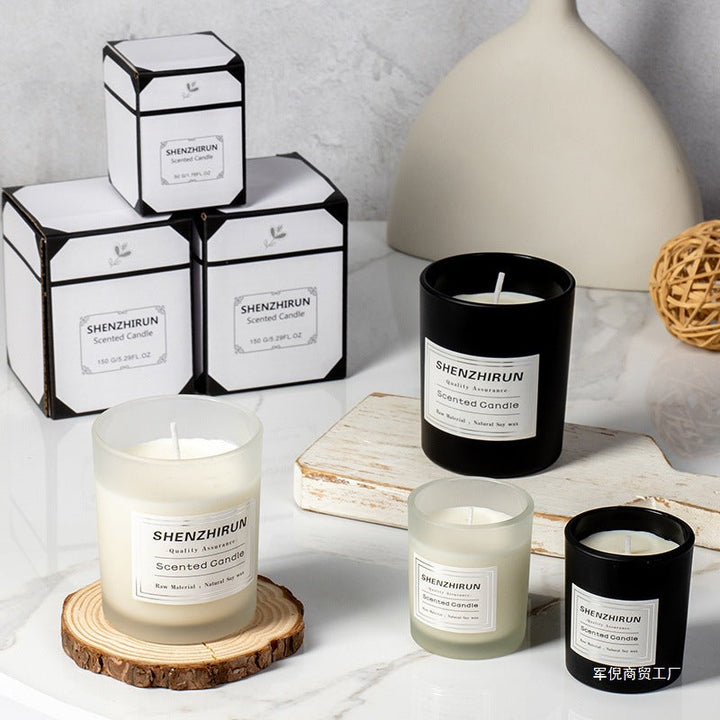 Soy Wax Scented Candle for Calm Home Ambiance Décor