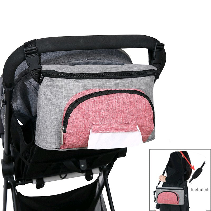 Stroller Diaper Organizer Bag for Easy Baby Essentials
