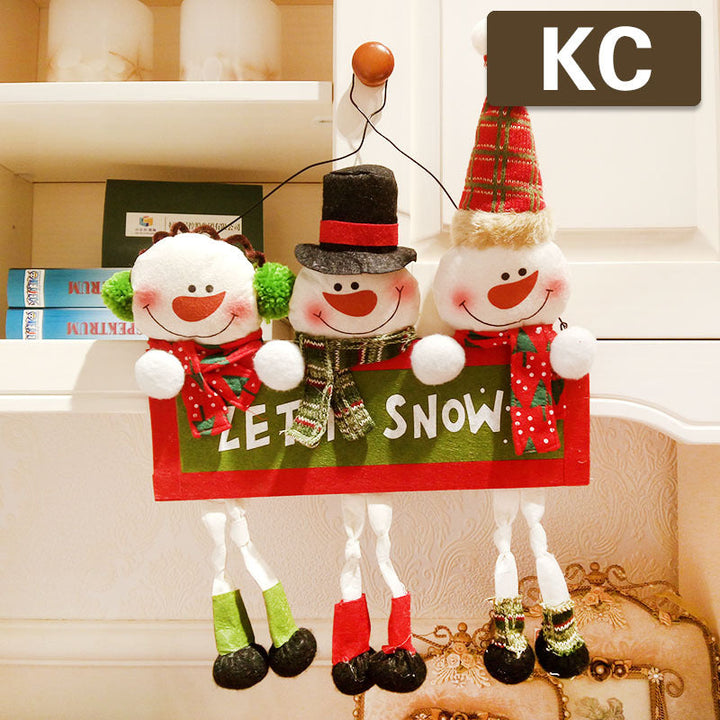 Christmas Door Hanging Decoration for Festive Cheer