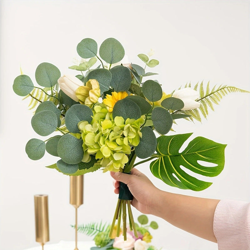 Artificial Eucalyptus Stems for Maintenance-Free Decor