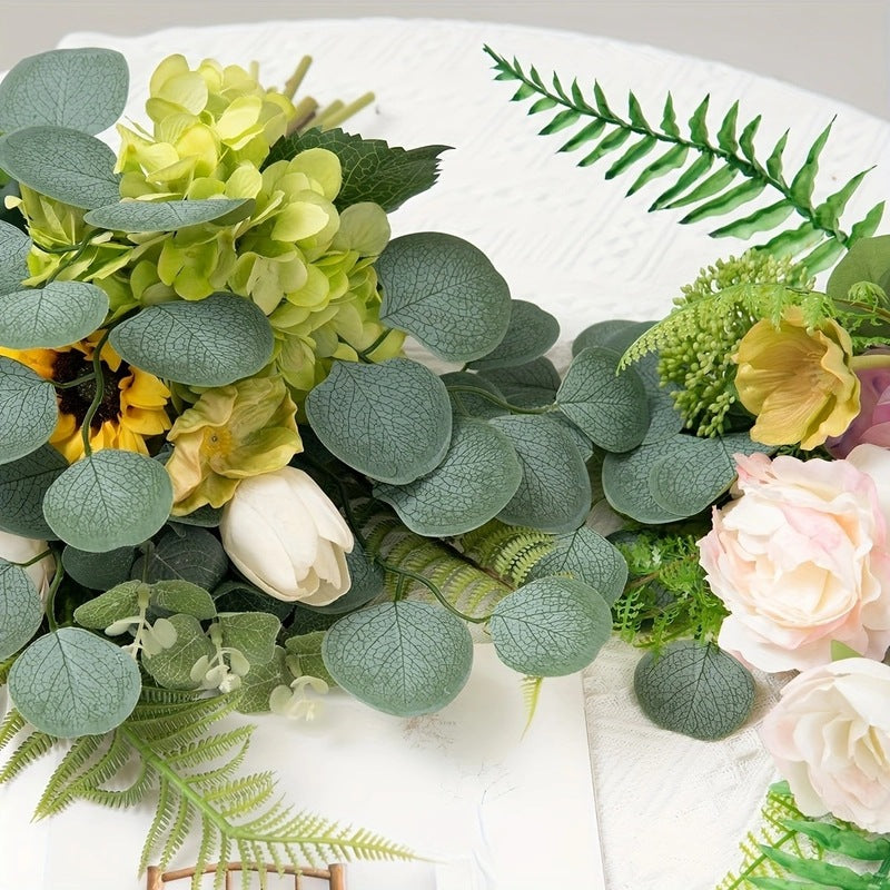 Artificial Eucalyptus Stems for Maintenance-Free Decor