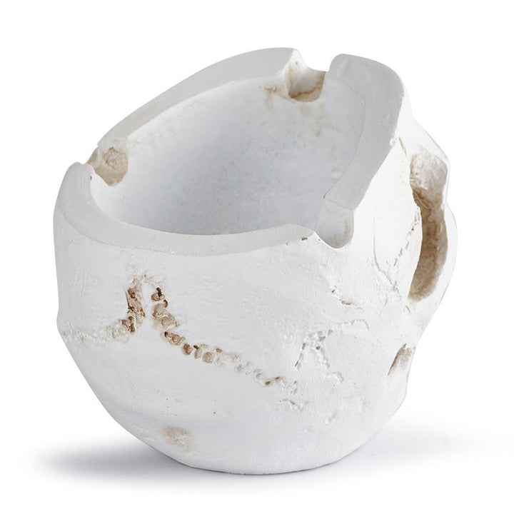 Personalized Skull Ashtray for Gothic Tabletop Decor