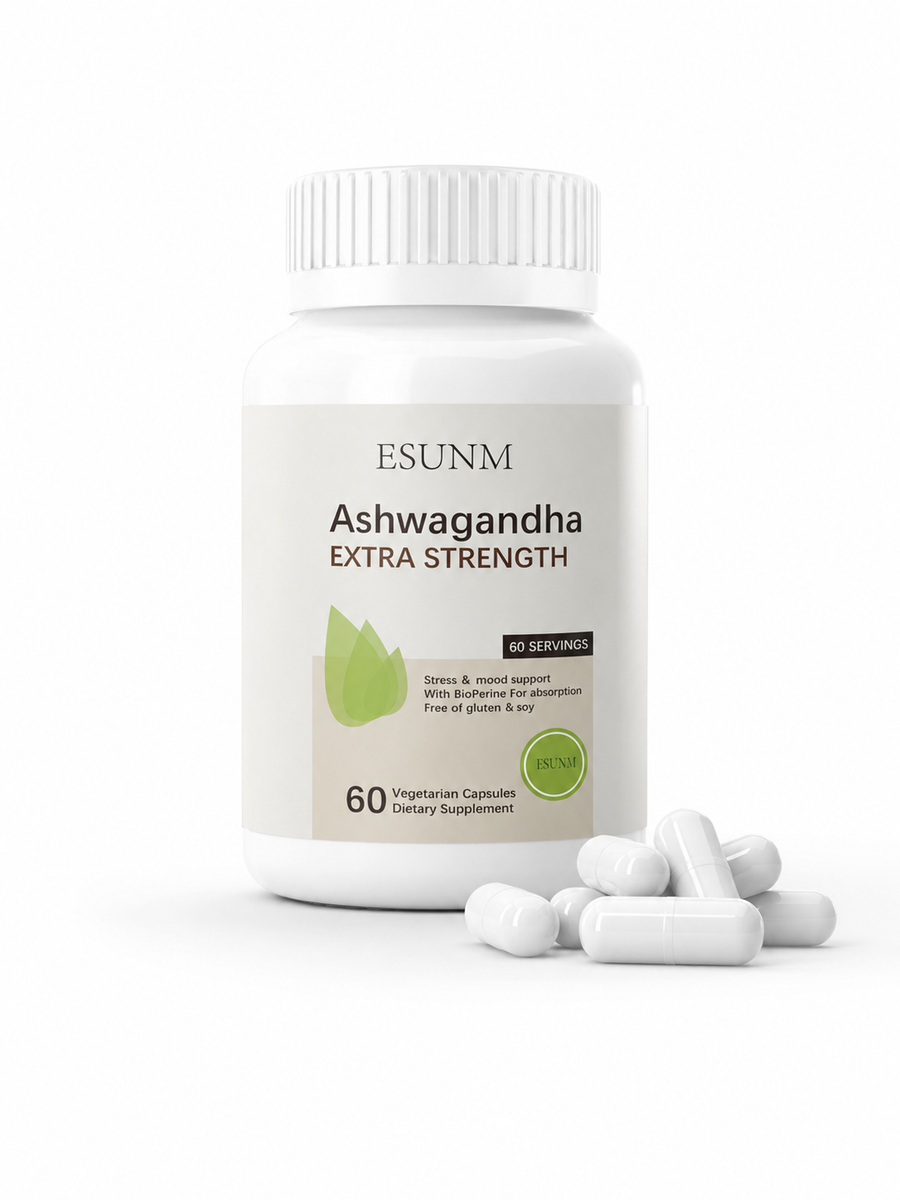 Ashwagandha Capsules Extra Strength — Natural Stress Relief
