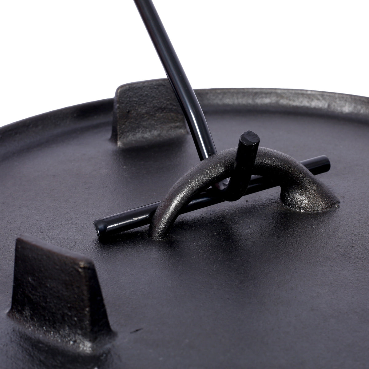 Cast Iron Dutch Oven with Lid for Campfire Cooking