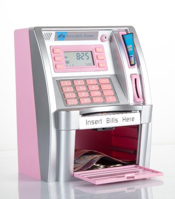 Children's Electronic Savings Bank With Code Access