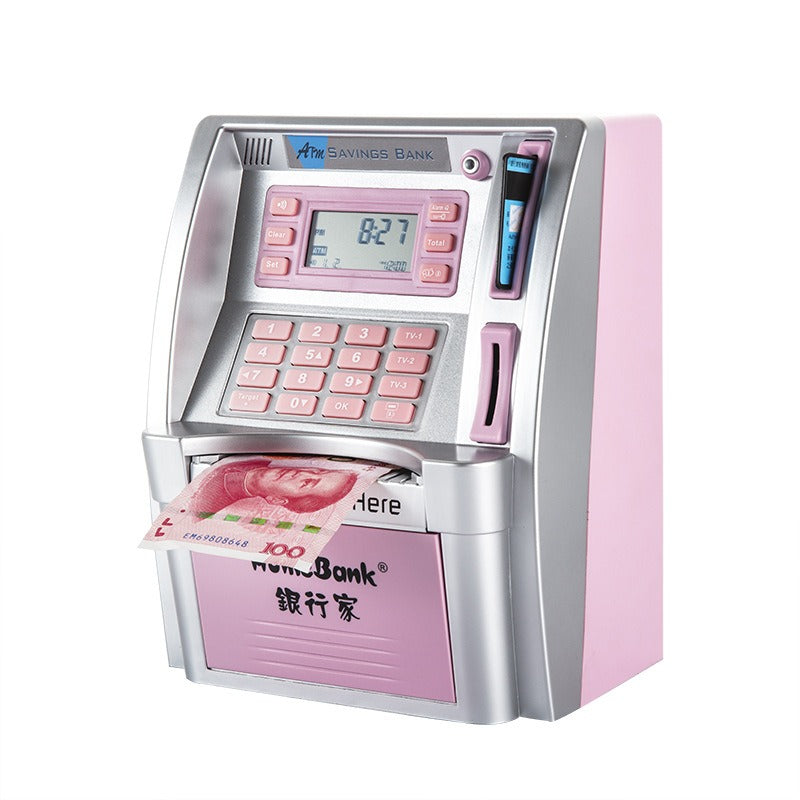 Children's Electronic Savings Bank With Code Access