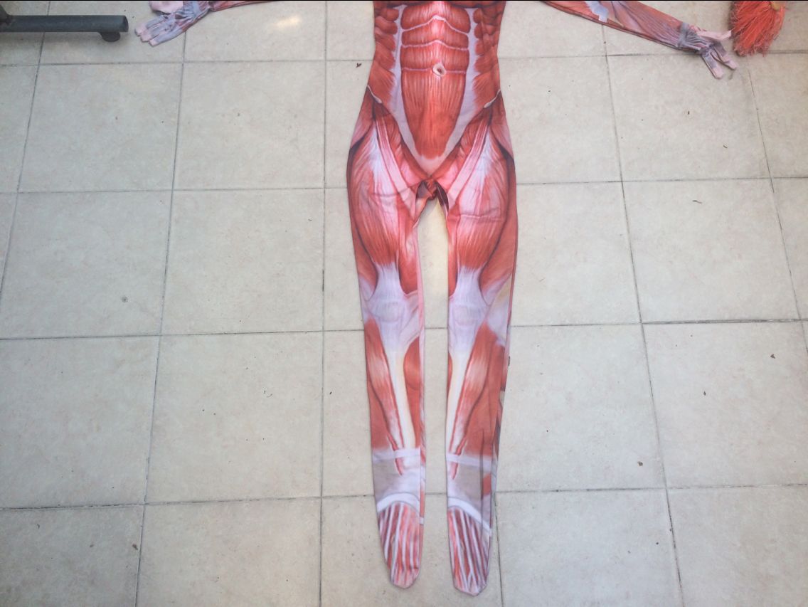 Attack on Titan Muscle Jumpsuit Costume for Impact