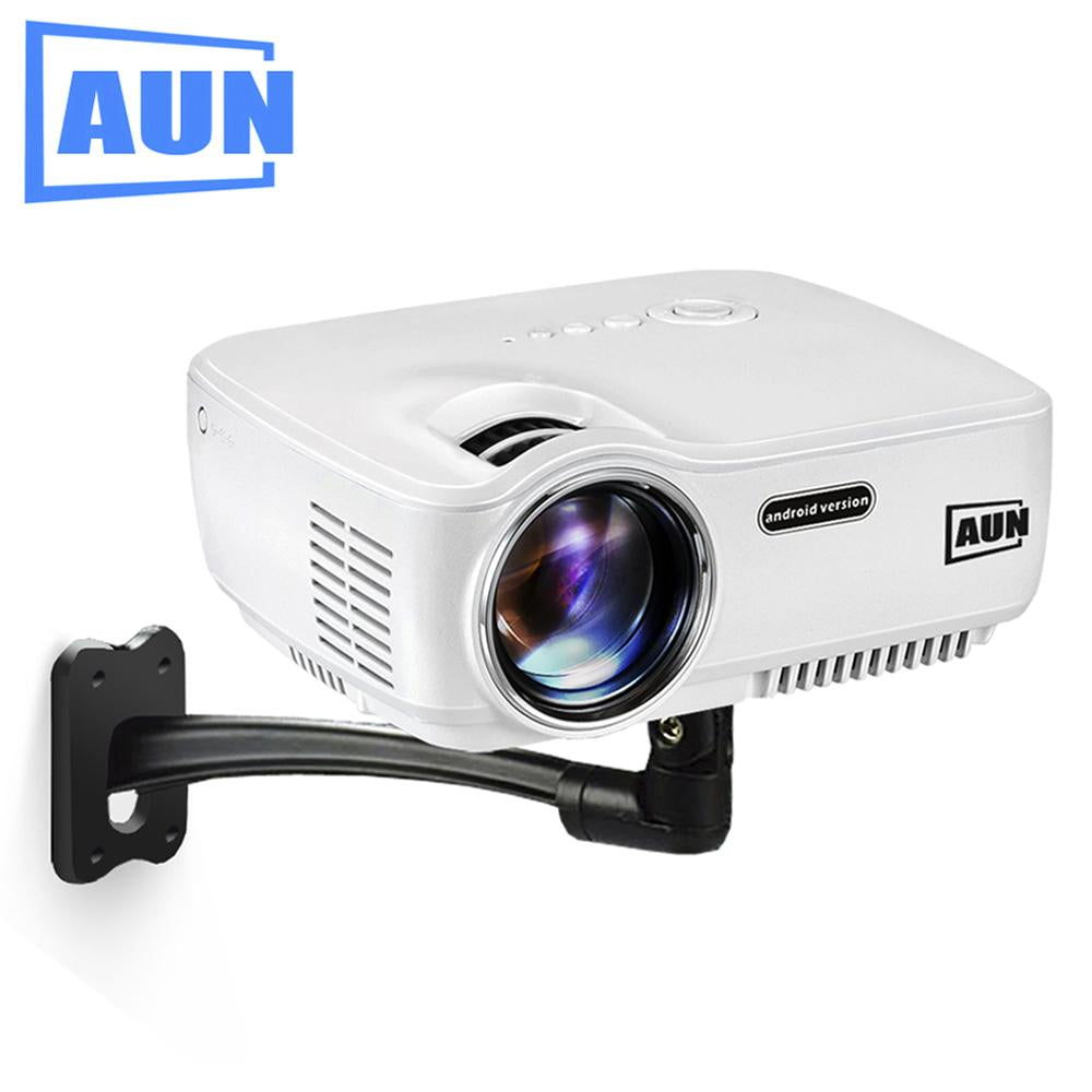 AUN Projector Wall Mount with 360° Angle Adjustment