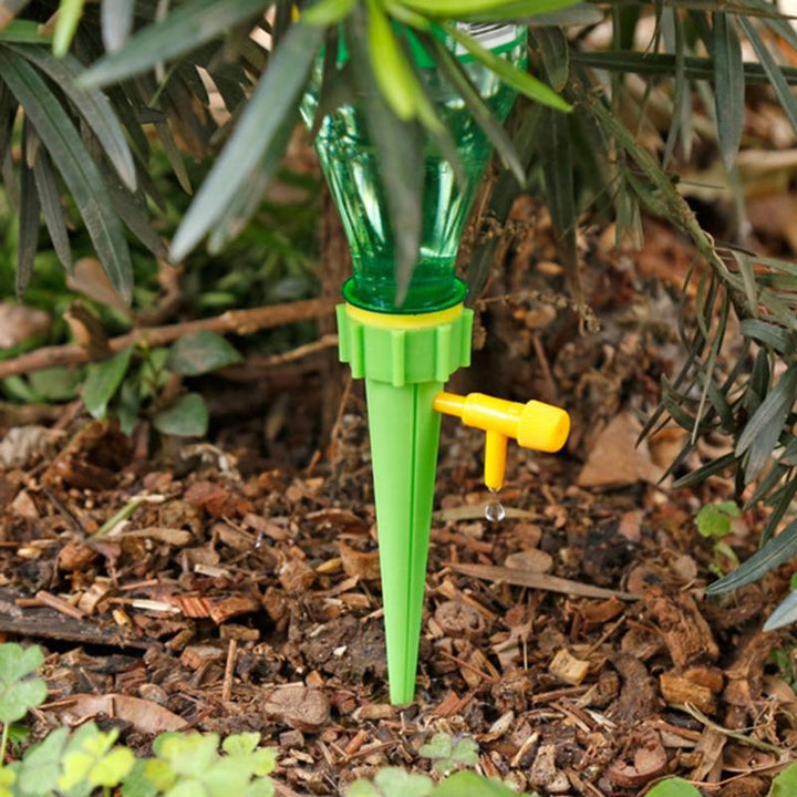 Plant Watering Stakes: Adjustable Bottle Drip Irrigation