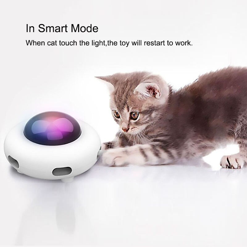 Automatic Feather Cat Toy for Interactive Indoor Playtime
