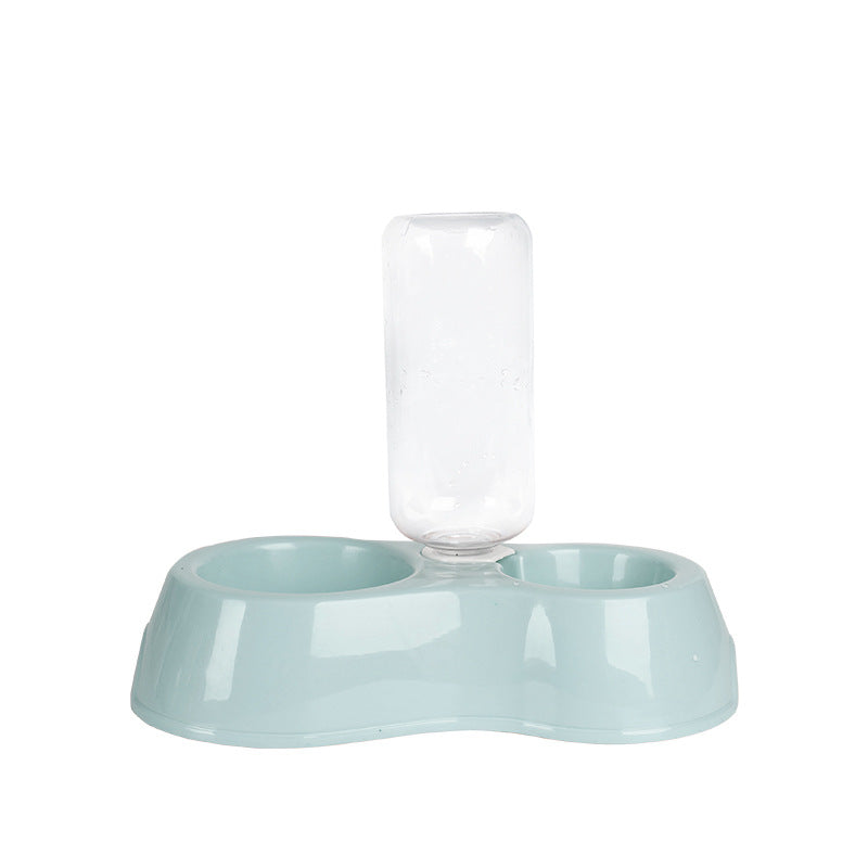 Automatic Pet Bowl With Self-Refilling Water Station