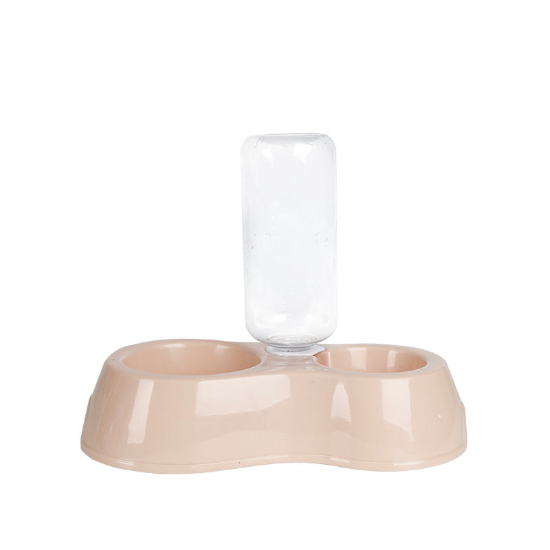 Automatic Pet Bowl With Self-Refilling Water Station