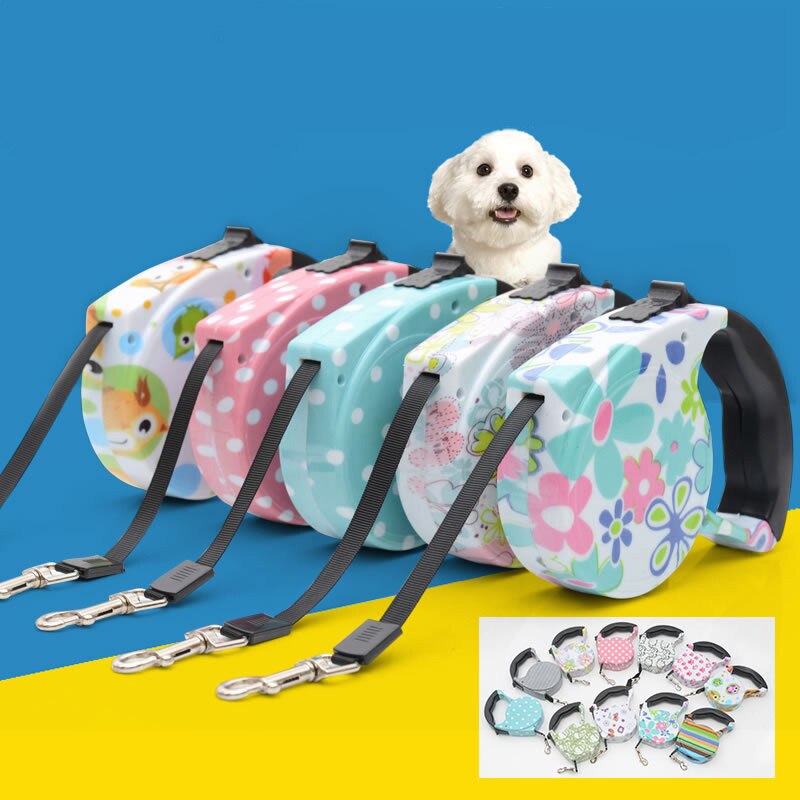 Retractable Dog Leash 5M for Small & Medium Dogs