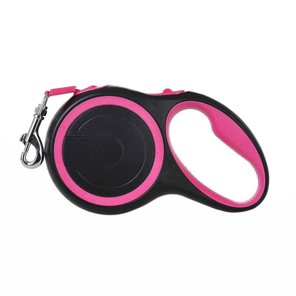 Dual Retractable Dog Leash with Built-In LED Light
