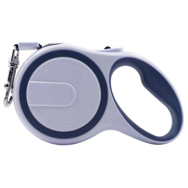 Retractable Dog Leash With One-Hand Lock Control