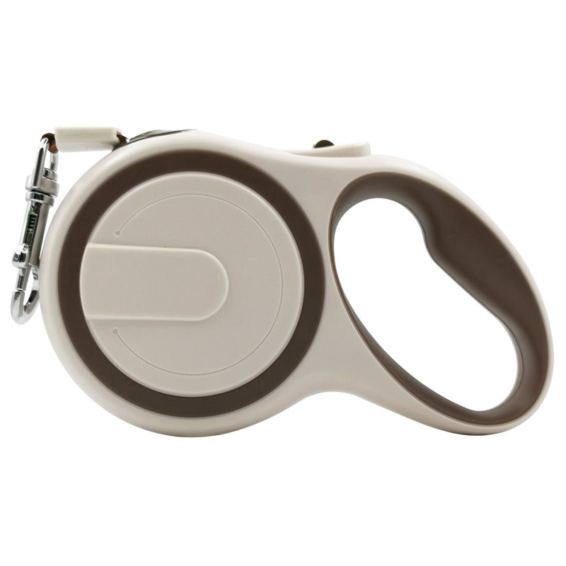 Retractable Dog Leash With One-Hand Lock Control
