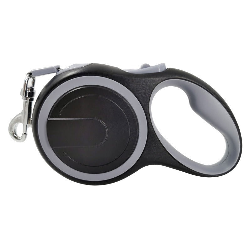 Retractable Dog Leash With One-Hand Lock Control