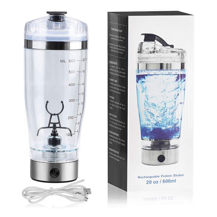 Rechargeable Electric Protein Shaker Cup, Lump-Free
