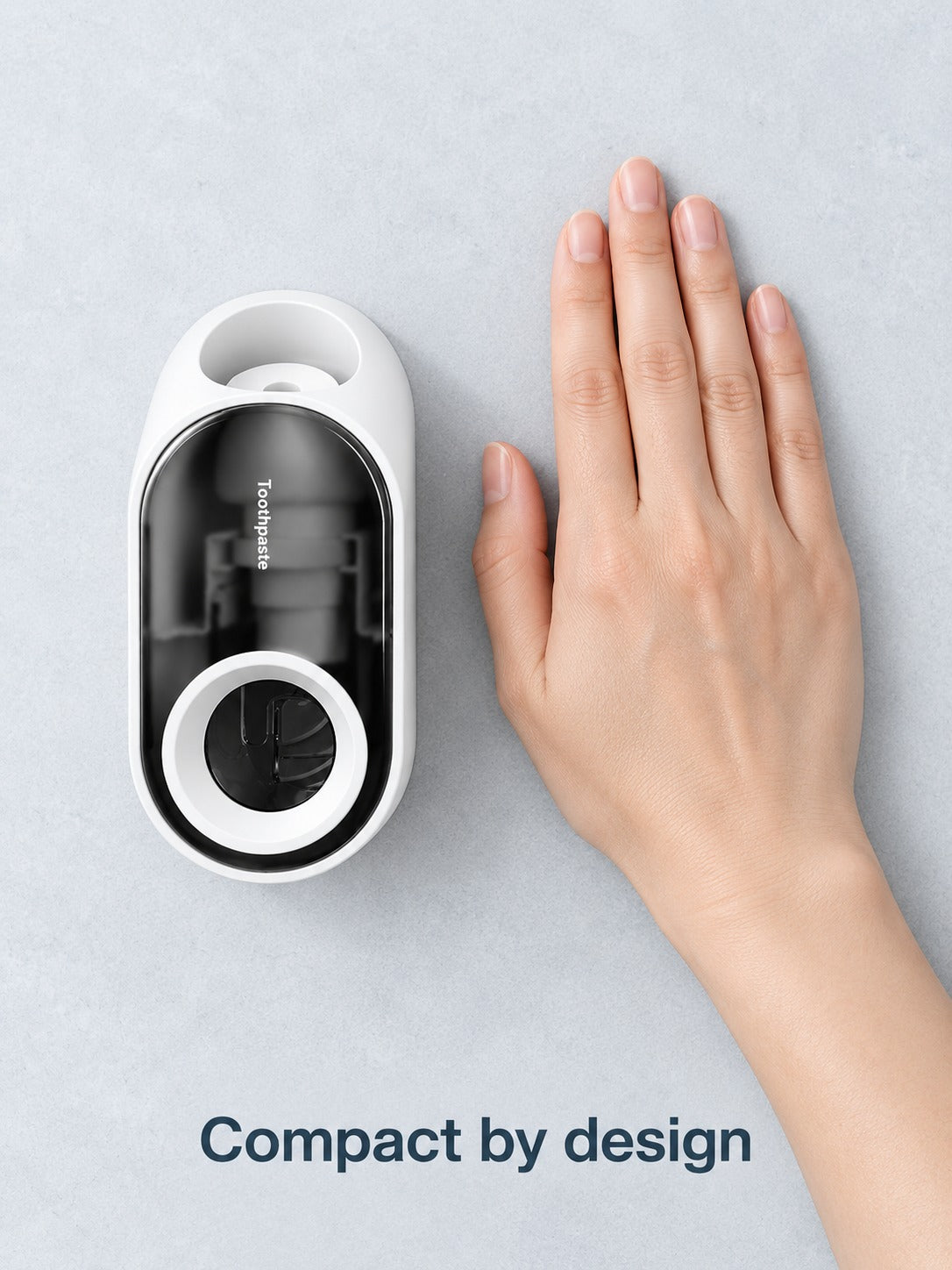 Automatic Toothpaste Squeezer for Wall-Mounted Bathroom Use