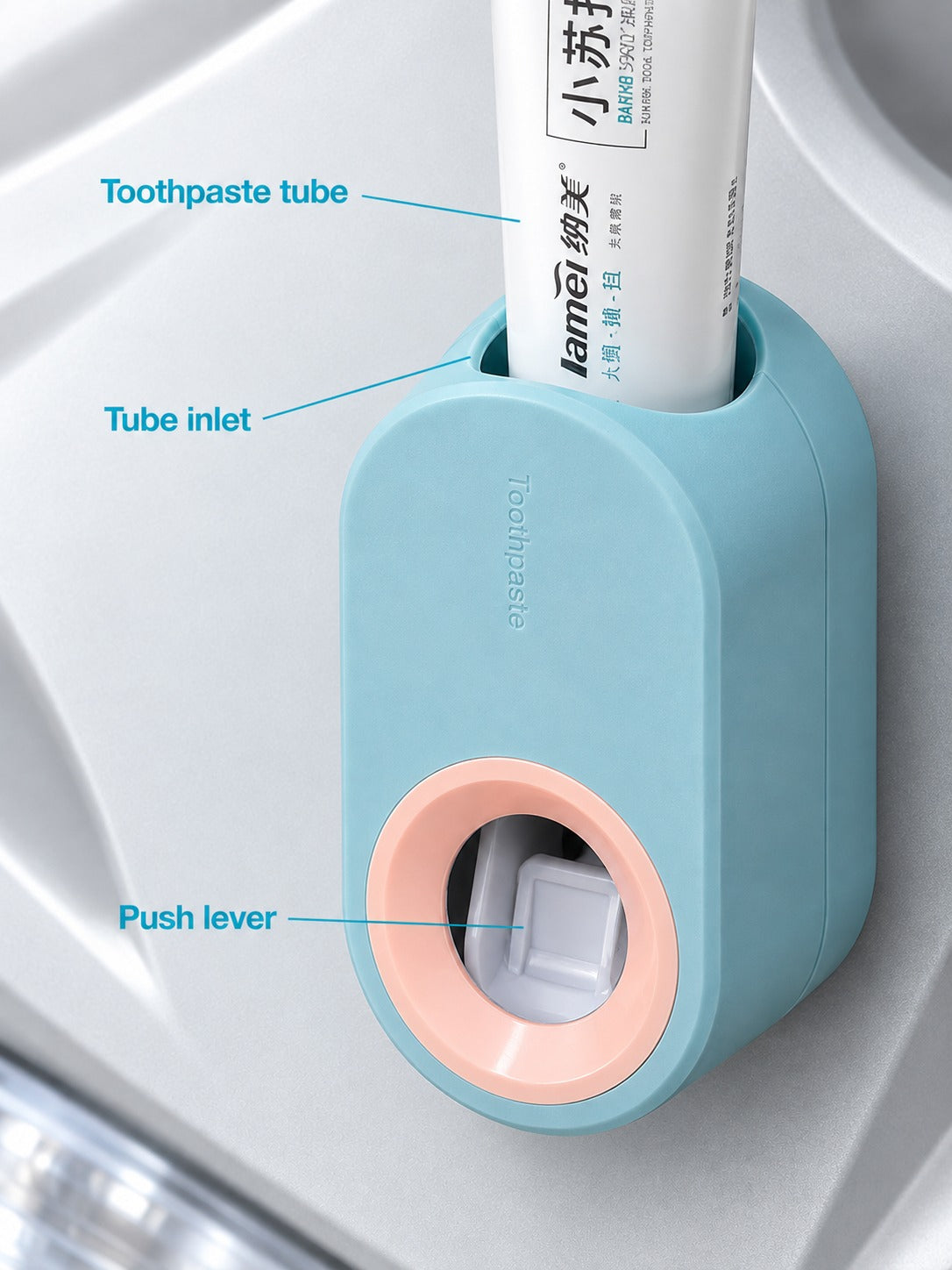 Automatic Wall Toothpaste Squeezer, No Drilling Needed