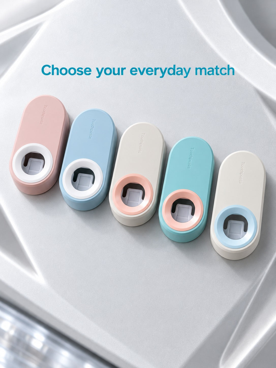 Automatic Wall Toothpaste Squeezer, No Drilling Needed