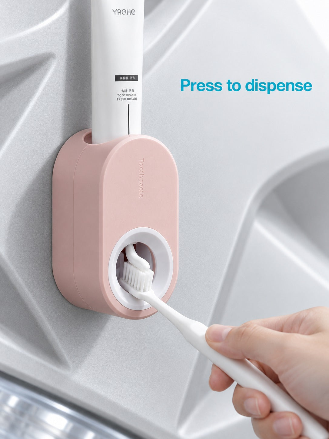 Automatic Wall Toothpaste Squeezer, No Drilling Needed
