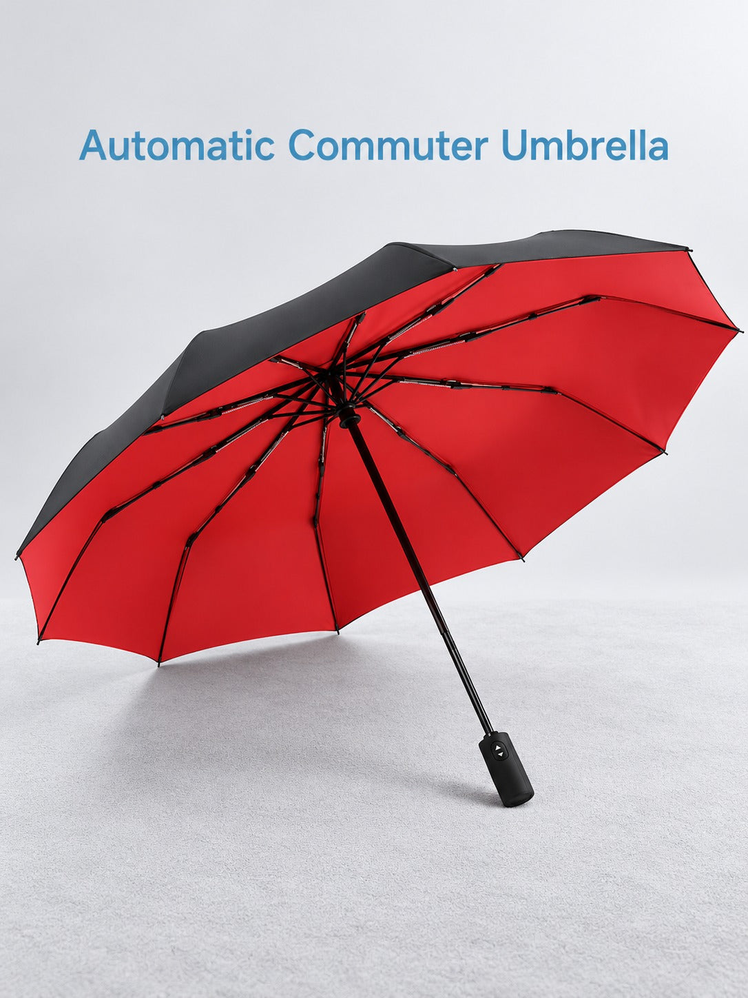 Automatic Wind Resistant Umbrella for Men Commuters