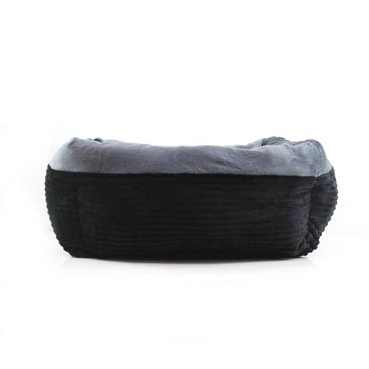 Plush Cat Bed for Warm, Deep Sleep & Cozy Indoor Naps