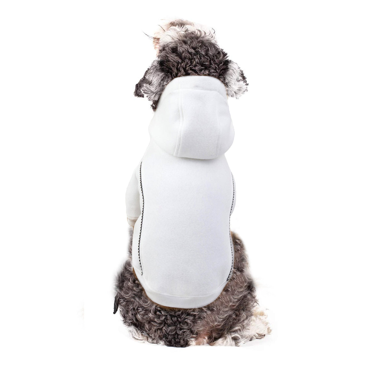 Dog Fleece Hooded Sweater for Comfortable Winter Walks