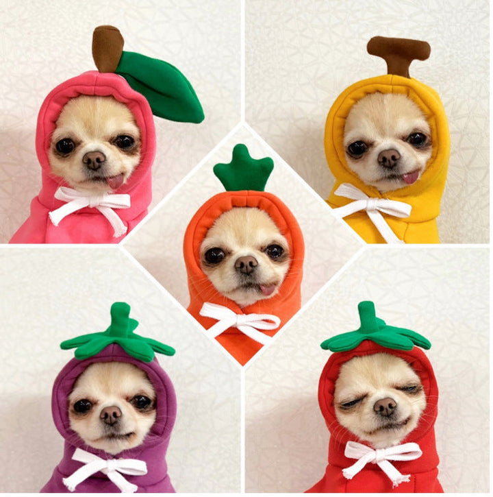 Small Pet Fleece Sweatshirt for Cozy Winter Walks Outdoors