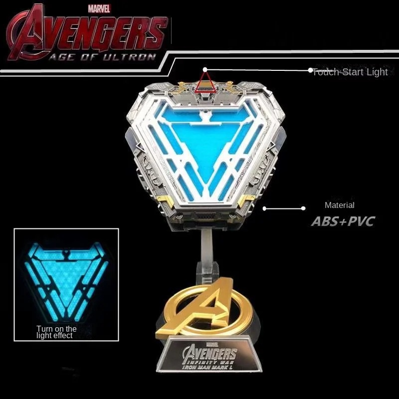 Wearable Arc Reactor Lamp – Iron Man Cosplay Chest Light