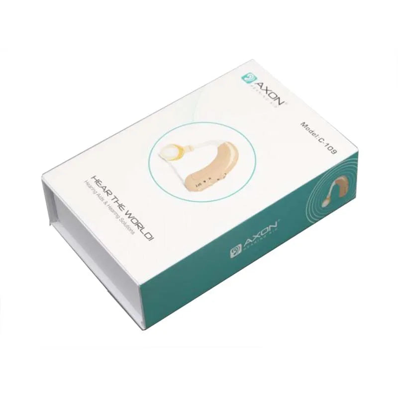 Discreet Behind-the-Ear Sound Amplifier for Clearer Voices