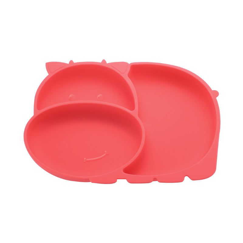 Silicone Baby Feeding Plate Set for Less Messy Meals