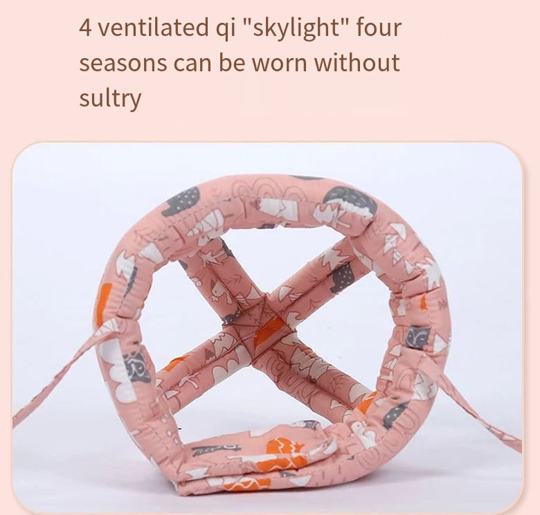 Baby Anti-Collision Hat for Cushioned Head Protection