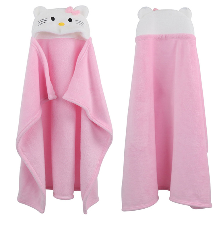 Baby Hooded Bath Towel Wrap for Cozy Post-Bath Warmth
