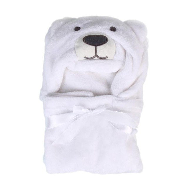 Baby Hooded Bath Towel Wrap for Cozy Post-Bath Warmth