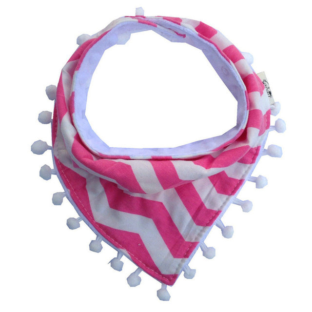 Cotton Waterproof Baby Bibs for Drool & Feeding Messes