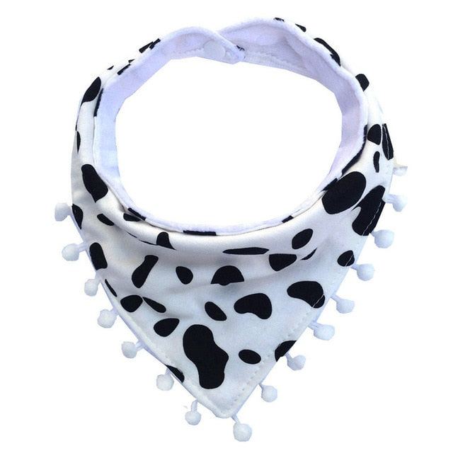 Cotton Waterproof Baby Bibs for Drool & Feeding Messes