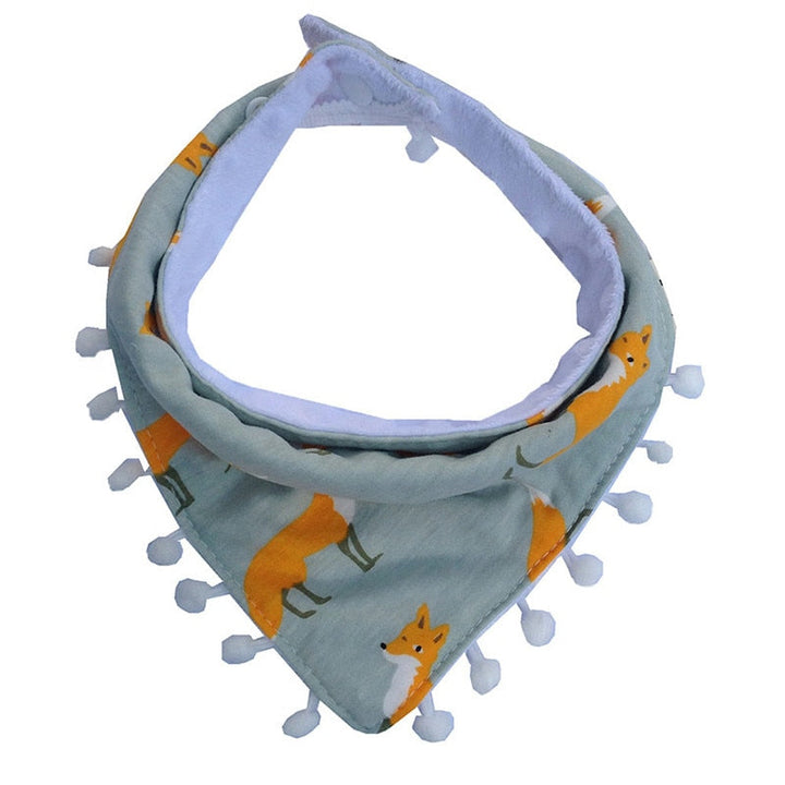 Cotton Waterproof Baby Bibs for Drool & Feeding Messes