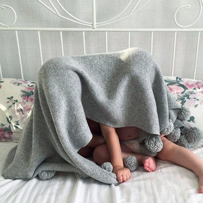 Knitted Baby Blanket for Cozy Naps and Nursery Comfort
