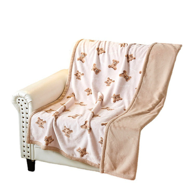 Baby Blanket — Double-Layer Winter Fleece Warmth