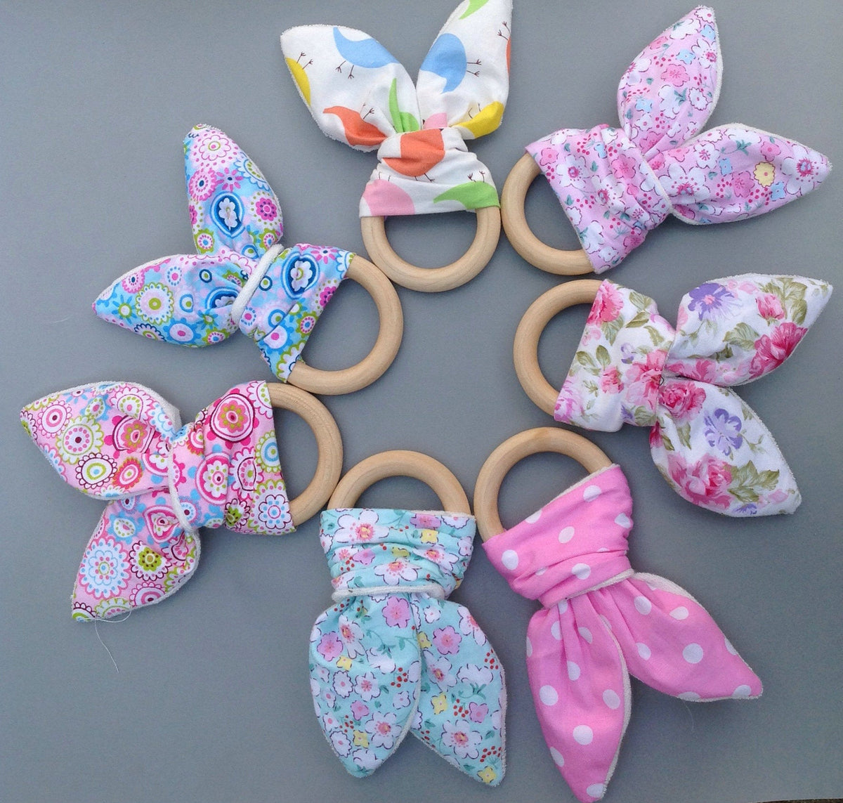 Baby Bunny Ear Teether for Gentle Teething Comfort