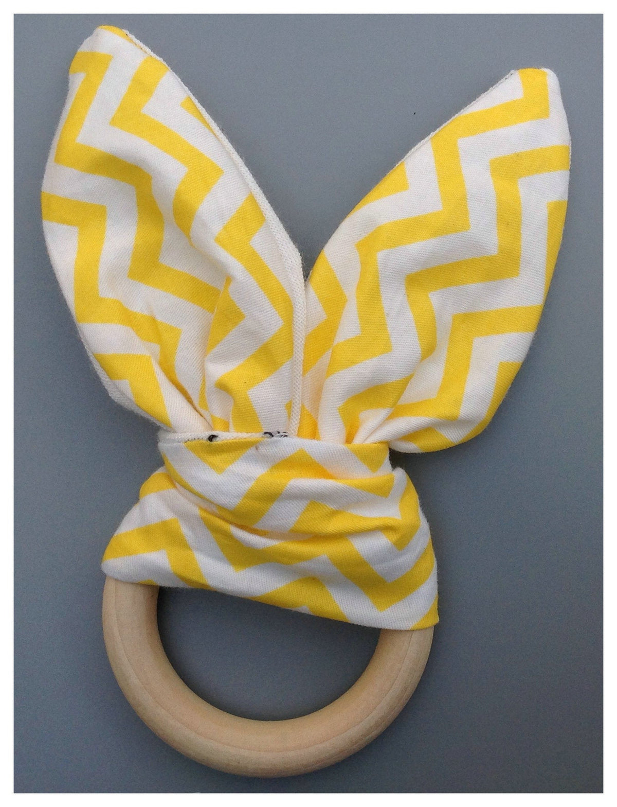 Baby Bunny Ear Teether for Gentle Teething Comfort