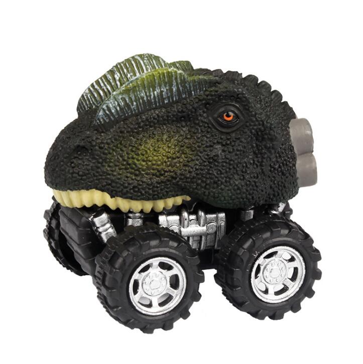 Pull-Back Dinosaur Car Toy for Screen-Free Racing Fun