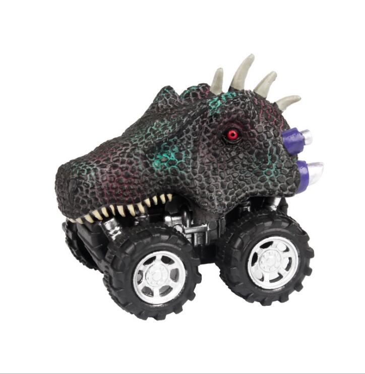Pull-Back Dinosaur Car Toy for Screen-Free Racing Fun