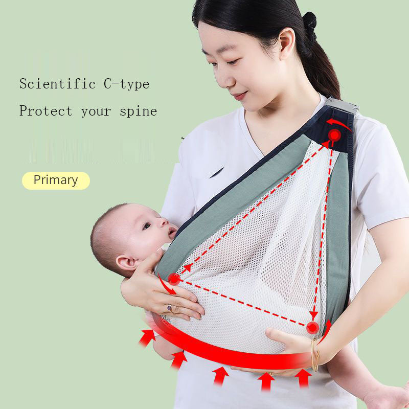 Newborn Baby Carrier for Breathable Hands-Free Comfort
