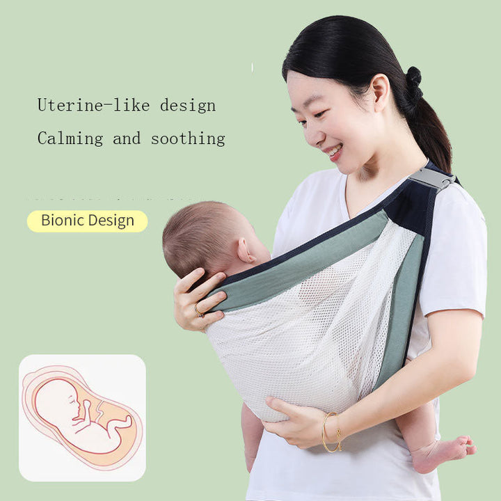 Newborn Baby Carrier for Breathable Hands-Free Comfort