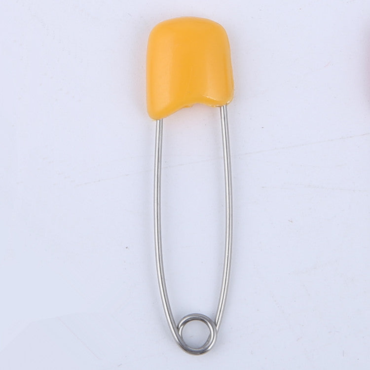 Baby Safety Pins with Covered Closures for Clothing Care